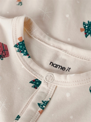 Name It Julenatdragt - Vismas - Whitecap Gray