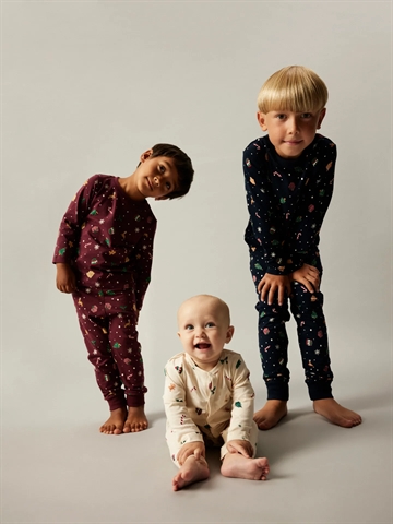 Name It Julenatdragt - Vismas - Whitecap Gray