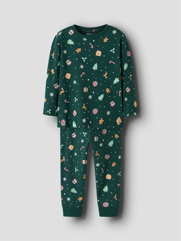 Name It Julenattøj - Vismas - Botanical Garden Xmas AOP