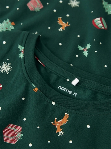 Name It Julenattøj - Vismas - Botanical Garden - Kids - i grøn