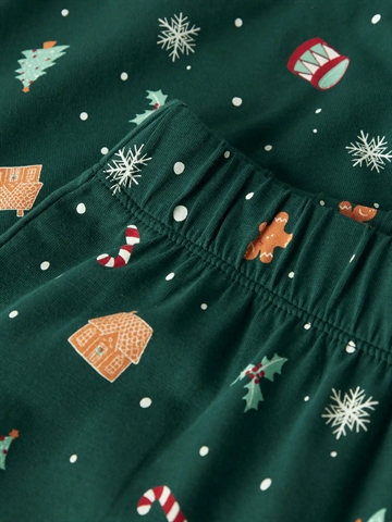 Name It Julenattøj - Vismas - Botanical Garden - Voksen - i grøn