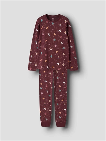 Name It Julenattøj - Vismas - Burgundy Christmas - Kids