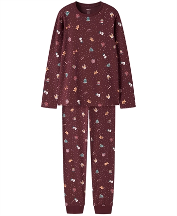 Name It Julenattøj - Vismas - Burgundy Christmas - Kids