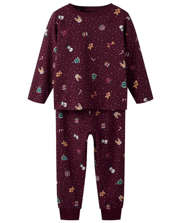 Name It Julenattøj - Vismas - Burgundy Christmas - (FORUDBESTILLING lev. okt)