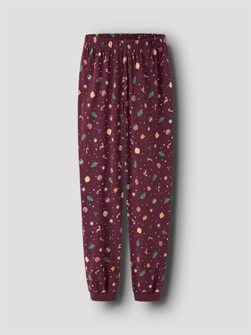 Name It Julenattøj - Vismas - Burgundy - Voksen