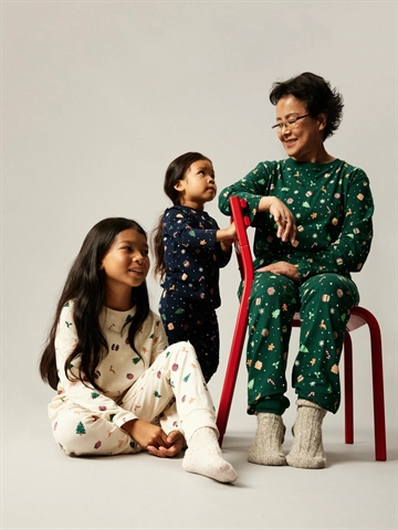 Name It Julenattøj - Vismas - Whitecap Gray - Kids