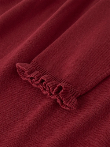 Name It Kjole - NMFRISSE KNIT - Red Dahlia