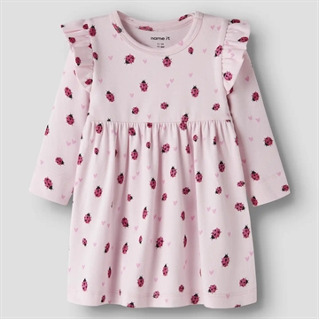 Name It Kjole - nbfHaline - Baby - Mariehøne - Cradle Pink