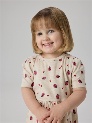 Name It Kjole - nmfHaline - Mariehøne - Peyote Melange