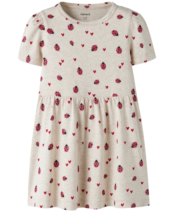 Name It Kjole - nmfHaline - Mariehøne - Peyote Melange