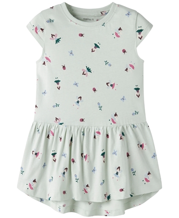Name It Kjole - nmfVigga - Pale Aqua Fairy Garden