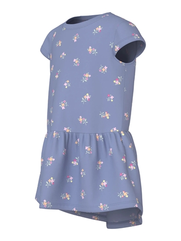 Name It Kjole - nmfVigga - Purple Impression Floral Bundles