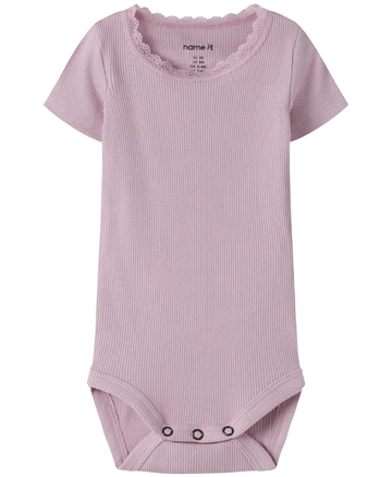 Name It Kortærmet Body - Kab - Fragrant Lilac