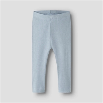 Name It Leggings - Kab - Blue Fog - i lyseblå