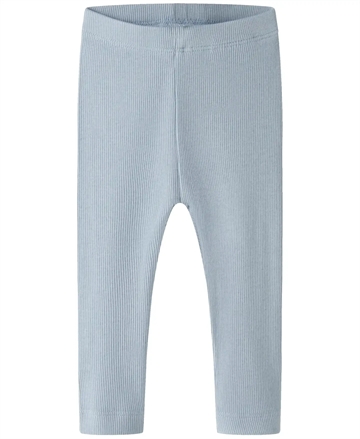 Name It Leggings - Kab - Blue Fog - i lyseblå