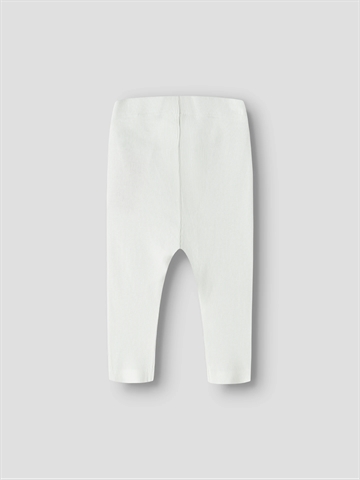 Name It Leggings - Kab - Cloud Dancer i cremehvid