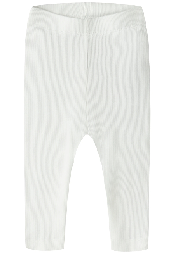 Name It Leggings - Kab - Cloud Dancer i cremehvid