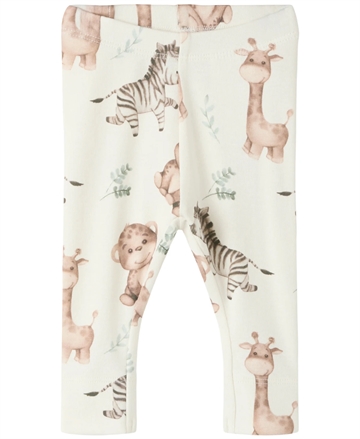 Name It Leggings - NbnHanimal - Coconut Milk