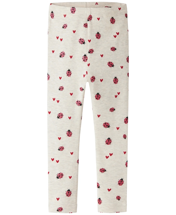 Name It NmfHaline - Børn Leggings - Beige - 104