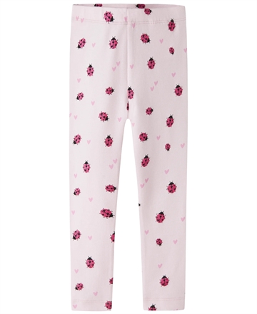 Name It Leggings - nmfHaline - Mariehøne - Cradle Pink
