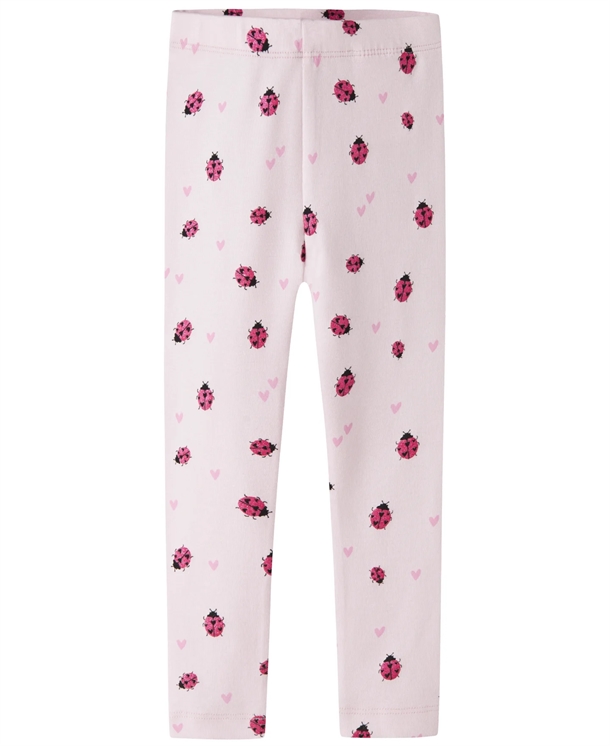 Name It Leggings - nmfHaline - Mariehøne - Cradle Pink