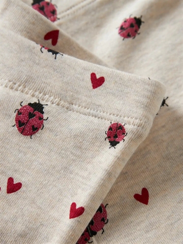 Name It Leggings - nmfHaline - Mariehøne - Peyote Melange