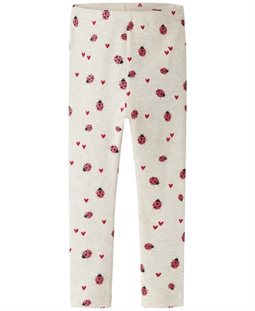 Name It Leggings - nmfHaline - Mariehøne - Peyote Melange