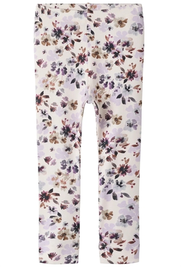 Name It Leggings - nmfKAYLA - Calcite Grape Compote/Shopping Bag