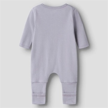 Name It Natdragt - Lynlås - Lilac Marble - Lavender Gray - 2-pak