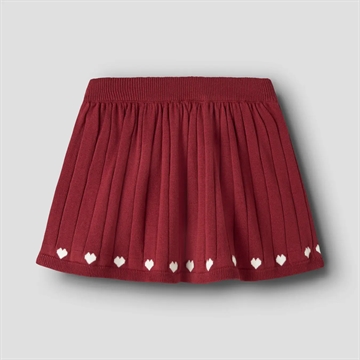 Name It Nederdel - nmfRALBOS KNIT - Red Dahlia Christmas