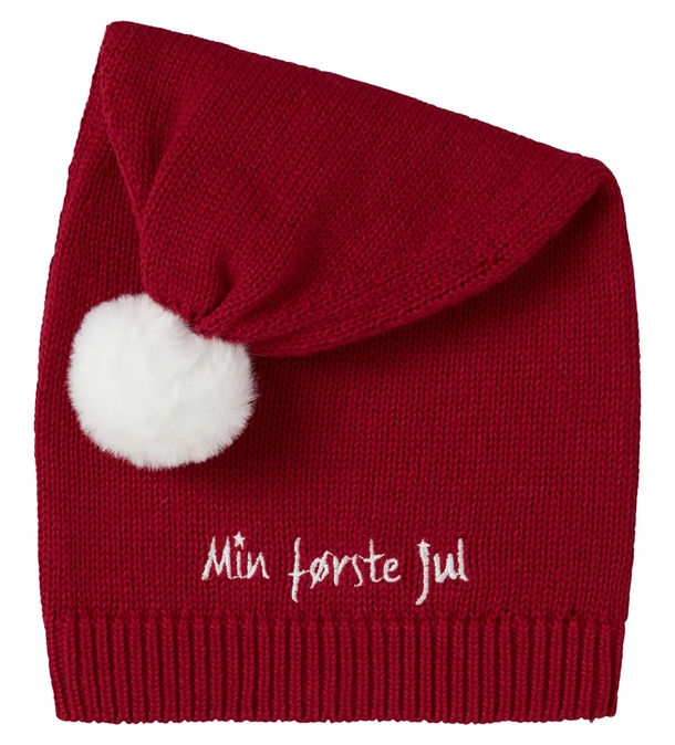 Name It NbnRixmastine Nissehue Min Første Jul - Jester Red