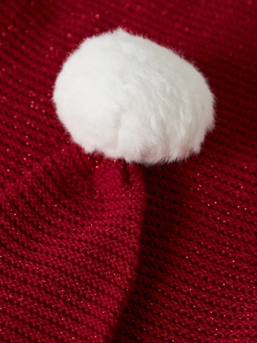 Name It Nissehue - NmnRinjaha - Jester Red Lurex m. glimmer