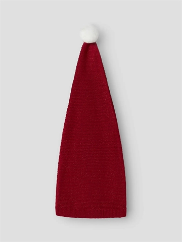 Name It Nissehue - NmnRinjaha - Jester Red Lurex m. glimmer