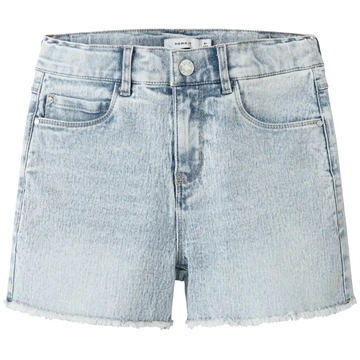 Name It Shorts - NkfRose - Light Blue Bleached Denim - i lyseblå