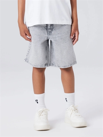 Name It Shorts - NknRyan - Grey Denim - i grå