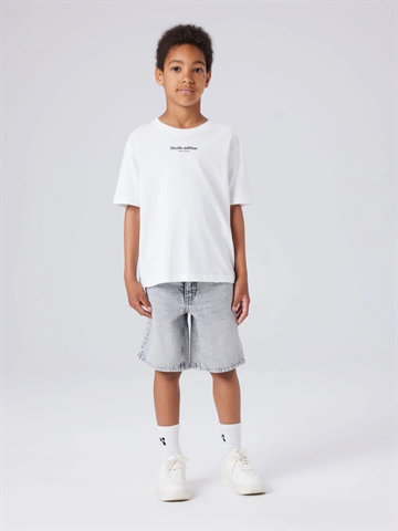 Name It Shorts - NknRyan - Grey Denim - i grå