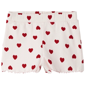 Name It Shorts - NmfHilary - Mauve Morn - Pointelle - Hjerter
