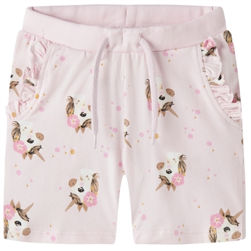 Name It Shorts - NmfJFjalisa - Enhjørninger - Cradle Pink