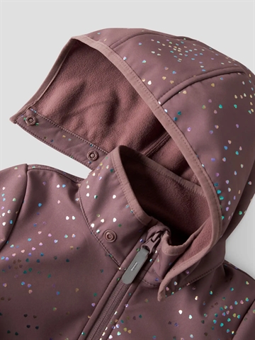 Name It Softshell Jakke - nmfMalta05 - Grape Shake