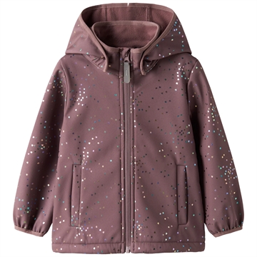 Name It Softshell Jakke - nmfMalta05 - Grape Shake