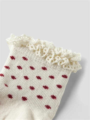 Name It Strømper - NbfBYRA - Cloud Dancer