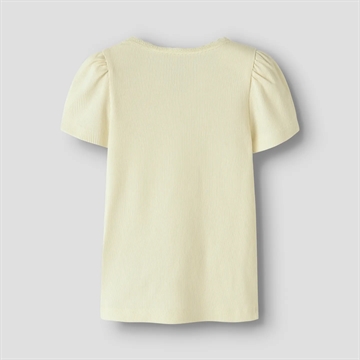 Name It T-shirt - Kab - Rib - Pear Sorbet - i pastel gul