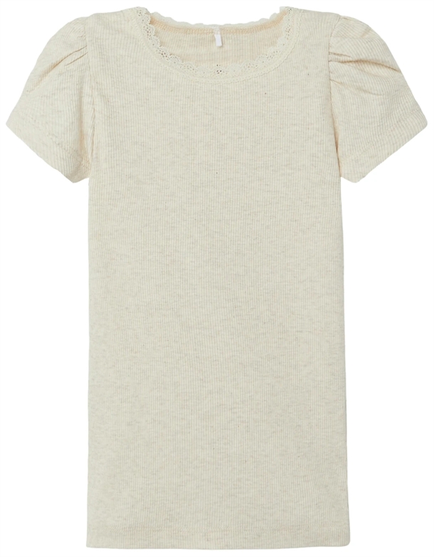 Name It T-shirt - Kab - Rib - Peyote Melange