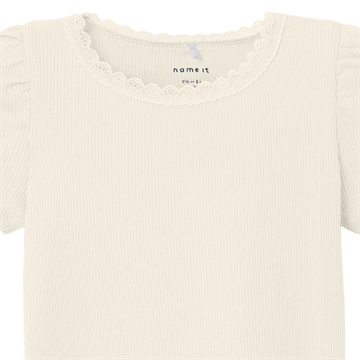 Name It T-shirt - Kab - Rib - Summer Sand