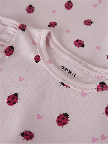 Name It T-shirt - NmfHaline - Mariehøne - Cradle Pink