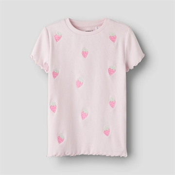 Name It T-shirt - NmfJolemo - Jordbær - Cradle Pink