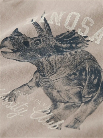 Name It T-shirt - NmmFeath - Dino - Chateau Gray