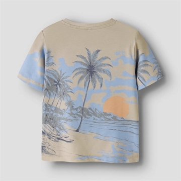 Name It T-shirt - NmmJark - Chateau Gray - i beige
