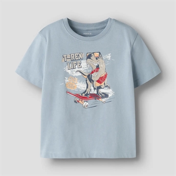 Name It T-shirt - NmmVanyo - Blue Fog Dino Skate