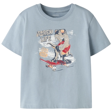Name It T-shirt - NmmVanyo - Blue Fog Dino Skate